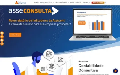 Página do projeto Grupo Assecont