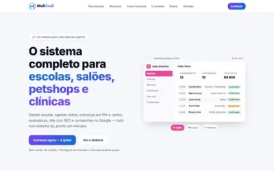Página do projeto MultSaaS